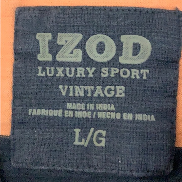 Izod vintage sport pull over. - Picture 2 of 3